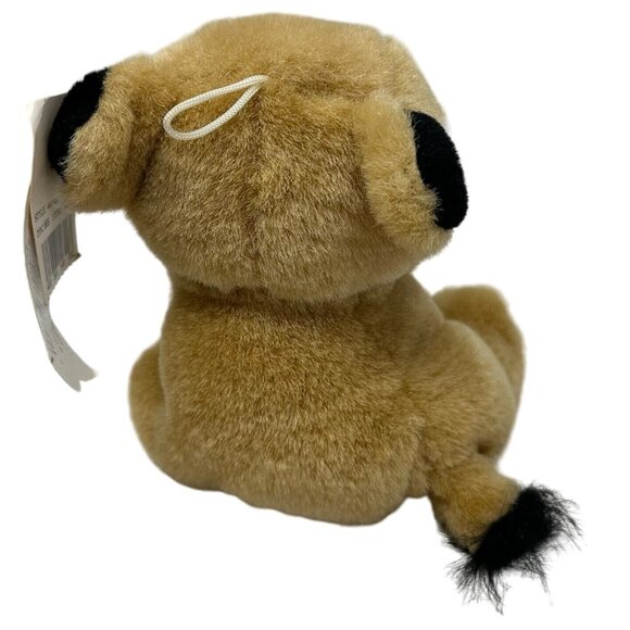 Commonwealth Hug-a-Plush Lion Cub 1993 Vintage Toy 6 Inch 44148 - Picture 4 of 9